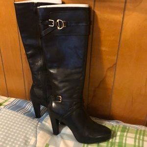 Cole Haan Poppy Bit high black Nike Air Boot